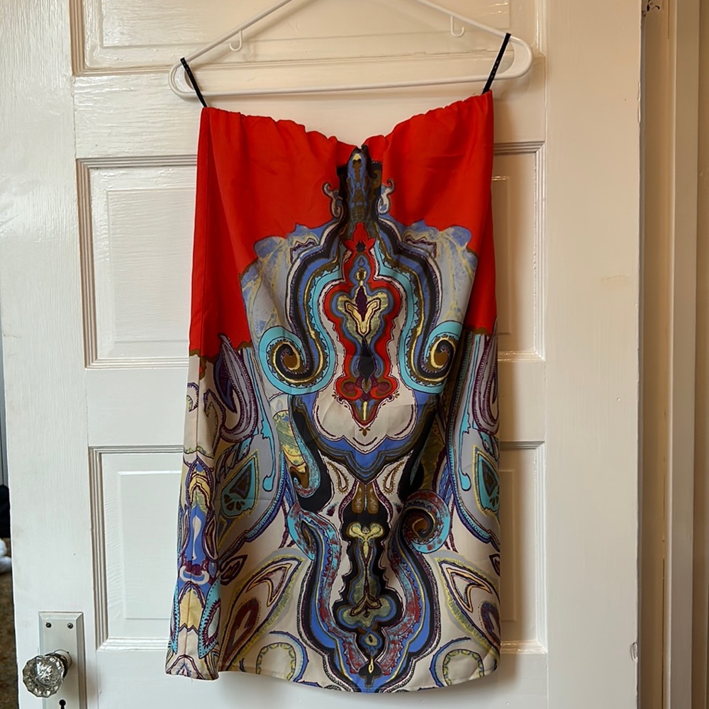 GLAM strapless dress